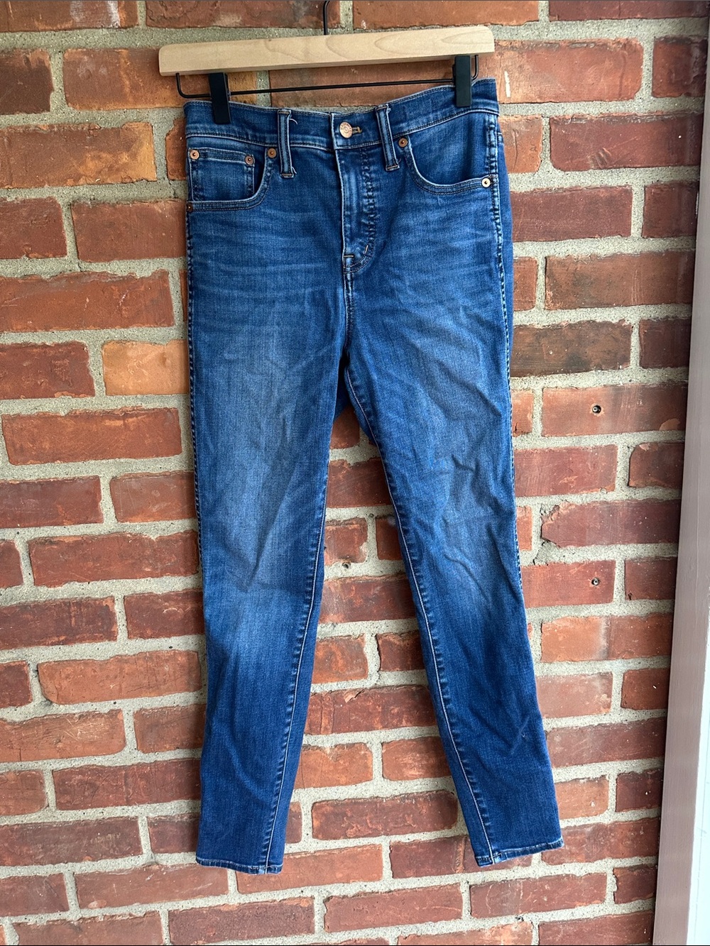 Madewell 10” high rise skinny jeans 26 EUC